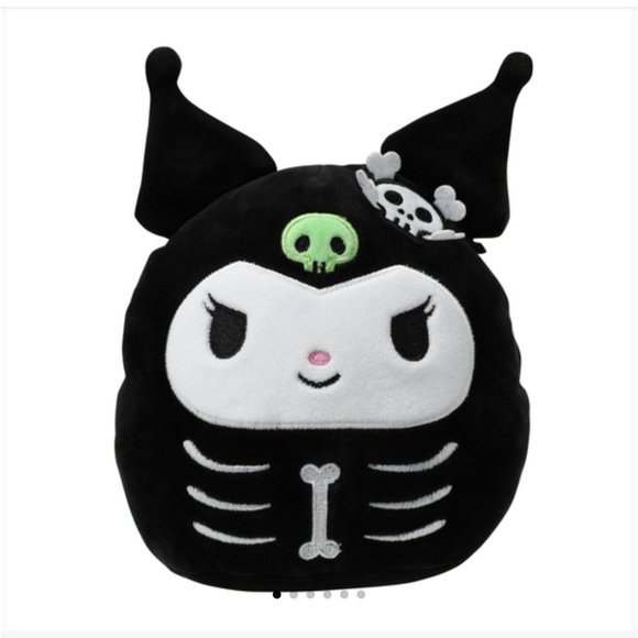 New! Halloween Kuromi Squishmallows Plush 6.5in - Picture 3 of 3
